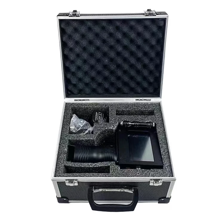 Black Hard Aluminum Tool Carrying Case with Foam Inside Aluminum Suit Case