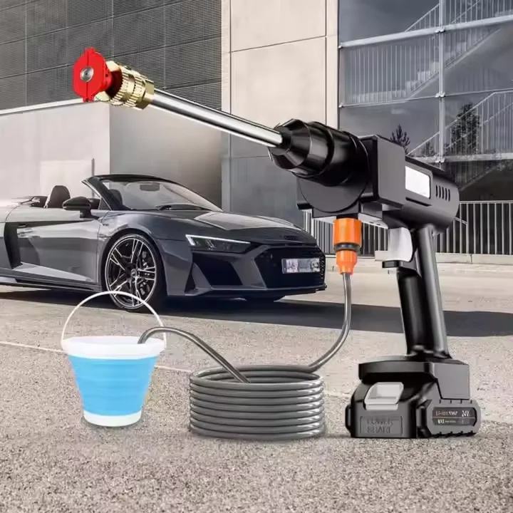 High Pressure Car Washer Gun For Washing Cars Wash Machine Automatic Cordless Pump Portable
