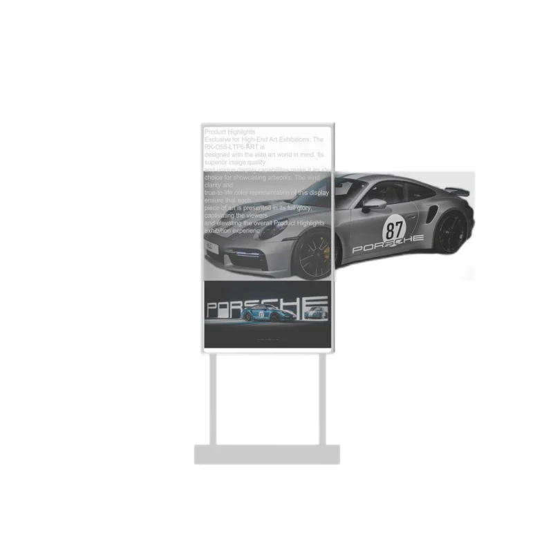 Прямая Продажа с фабрики 30 дюймов H тип ooled панель Сенсорный емкостный прозрачный цифровой вывески киоск рекламный Тотем