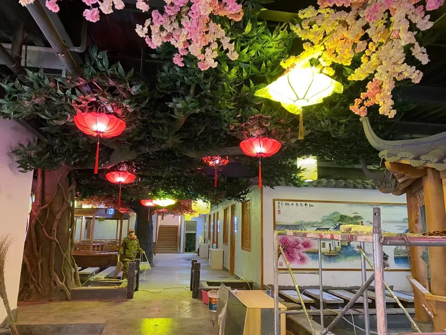 Wholesale OEM ODM Simulated Natural Touch Plants Tree Artificial Landscape Decor for Hotel Restaurant Home Garden Balcony