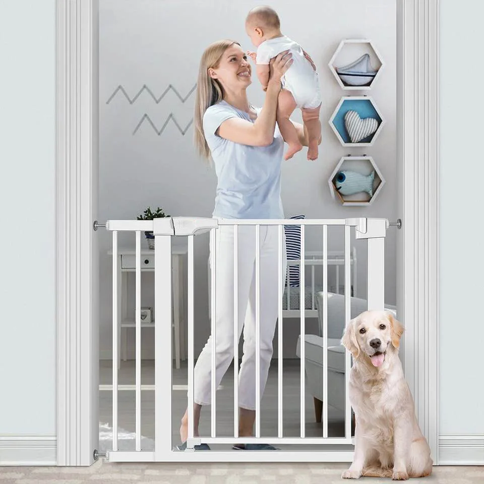 Baby/Animal Fencing Security Guardrail Fence pet playpen for Dog Pet Metal Fence PVC Coated Steel Custom