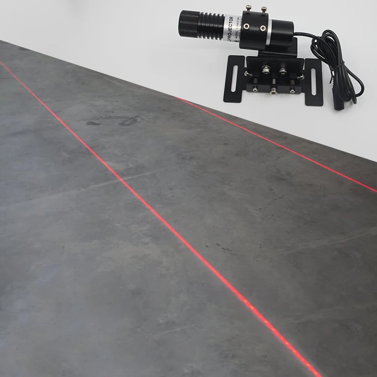 Cheap 635nm 5mW Laser level Straight Line Projectors 5VDC With Line Width 4.0mm At 10m