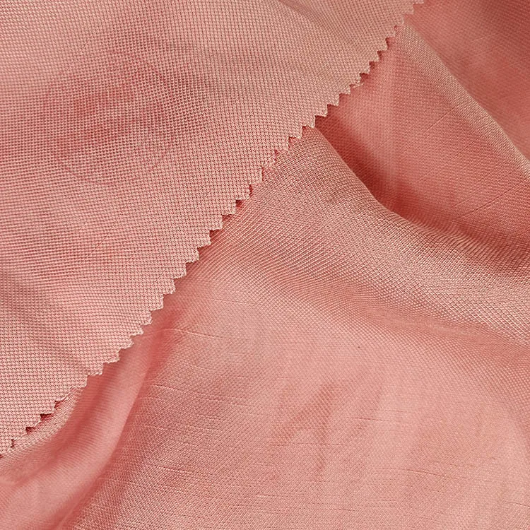 New Fashion 120D Tencel Ramie Woven Fabric 204GSM  for Spring Summer and Autumn Women Dress