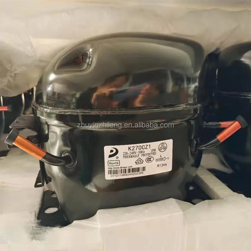 Factory direct high quality R134a Refrigerator Compressor 1/4HP L76CZ1 donper compressor