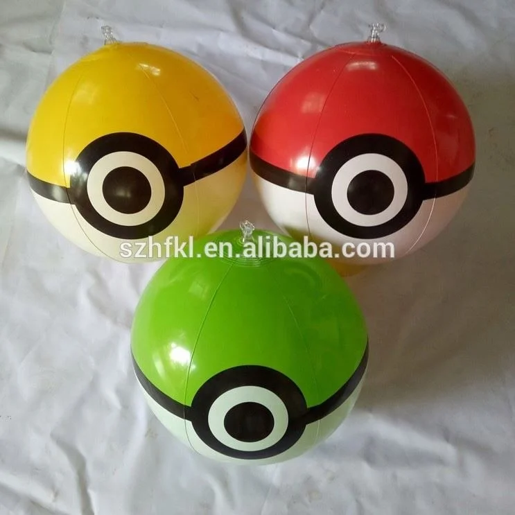 china supplier manufacturer inflatable pokemon pokeball