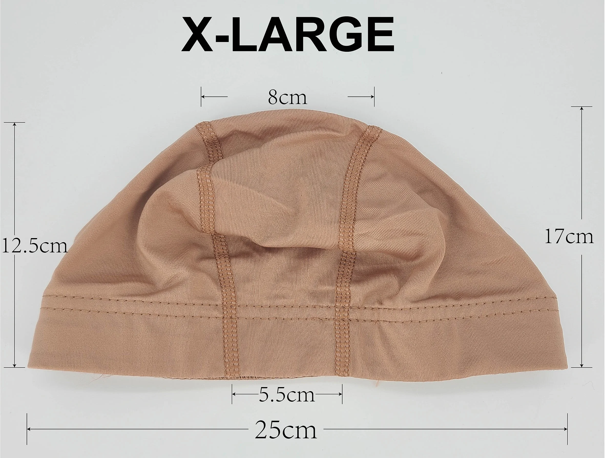 Wholesale  Ultra Stretch Spandex dome Cap Swimming Hat   Polyester Caps Hats DOME CAP FOR MAKING WIGS