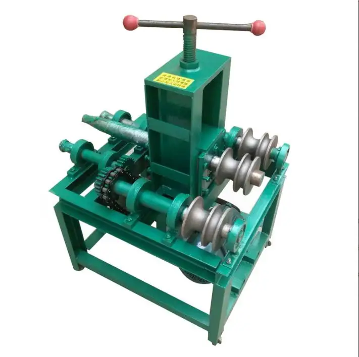 Electric Pipe Bender square Vertical Stainless Steel Round Tube