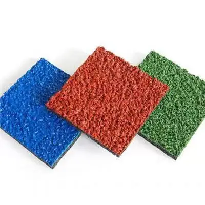 Non-Toxic Colorful Epdm Rubber Granule Raw Material For Playground Running Track Amusement Park Flooring Surface