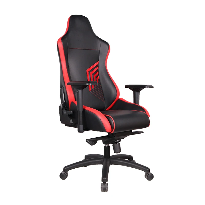 PC OEM Adjustable Custom Ergonomic Red PU Leather Boss Gaming Chair
