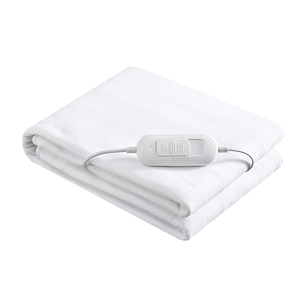 China Electric Heating Blanket with 3 Heat Settings Detachable and Remote Controlled Machine Washable Polar Fleece
