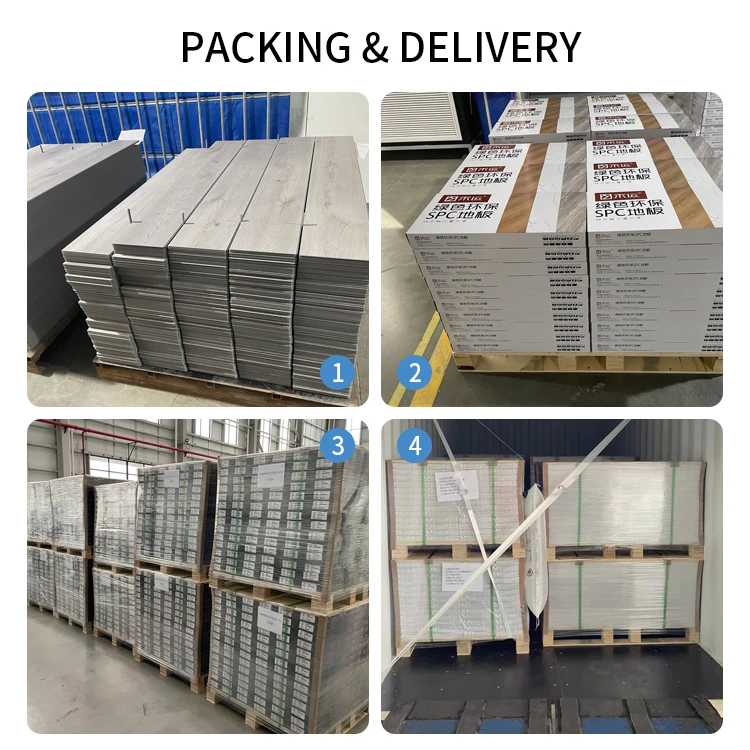 Office Plastic Flooring Spc Floor 4mm 5mm 6mm Wholesale SPC Flooring Commercial