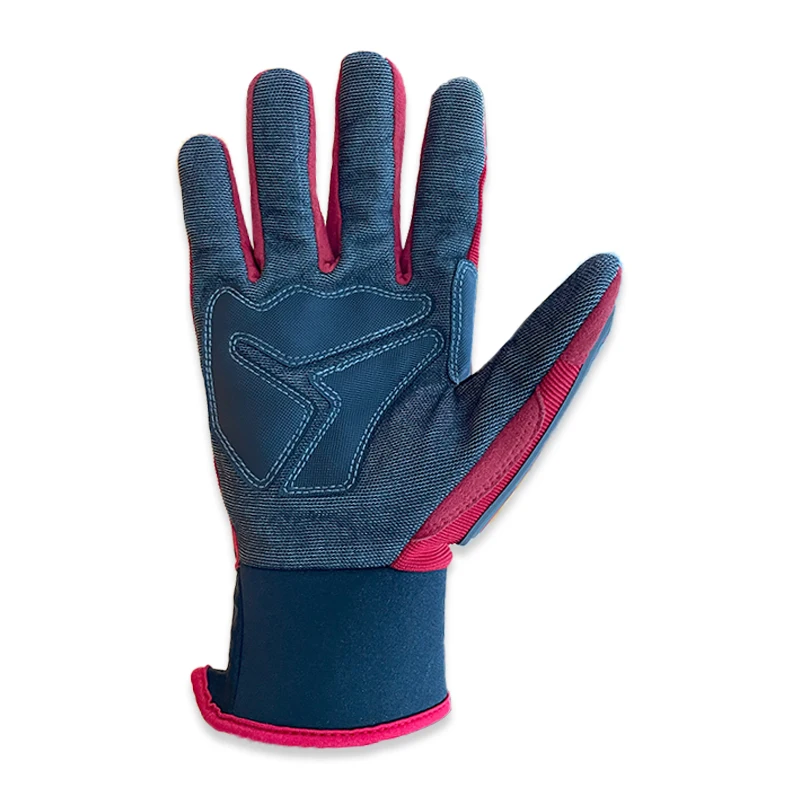 Industrial Synthetic Leather Cut Resistant Safety Protection Mechanic High Impact Security Gloves For Oil Gas
