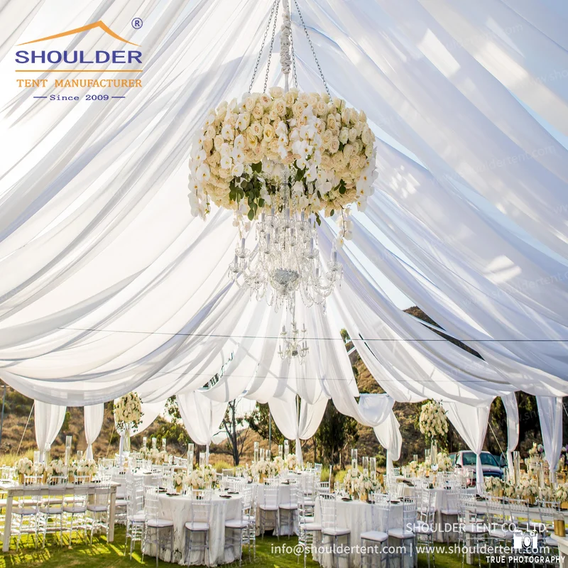 Outdoor Tent For Wedding And Celebrations Glass Wall Clear Wedding Party Tents For 200 People