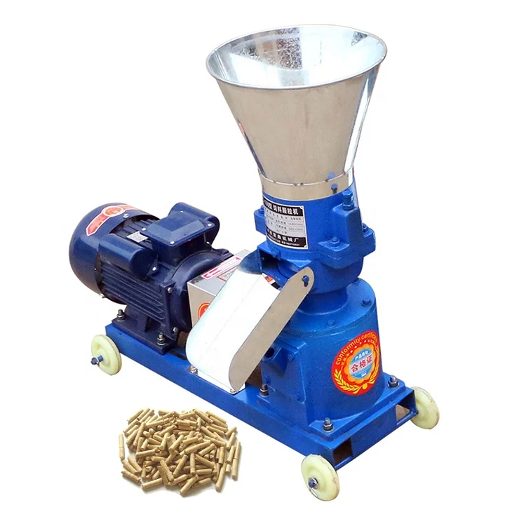 cow sheep fish poultry feed processing machines pelletizer machine for animal feeds/pellet machine price