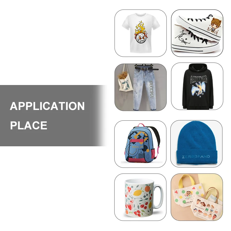 Cowint 4 color CMYK and white apparel sticker offset printing machine,custom heat transfer logo printing machine for plastic