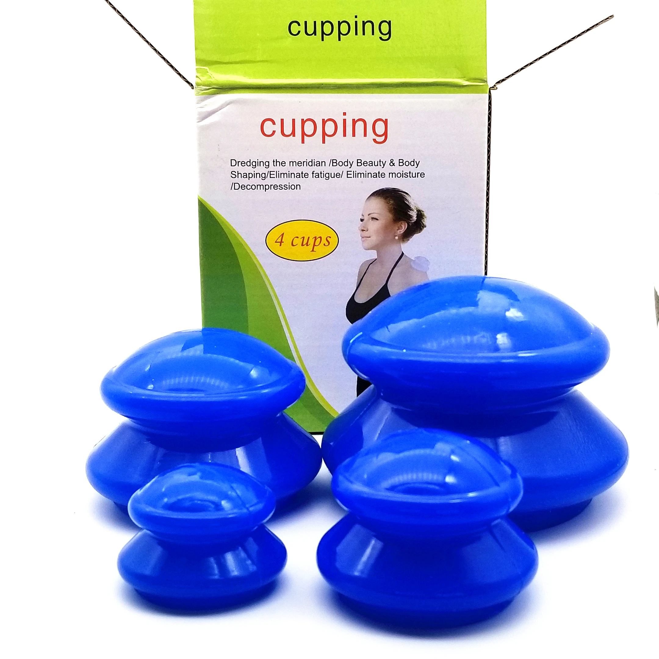 hot sale chinese  facial cupping set/breast cupping set