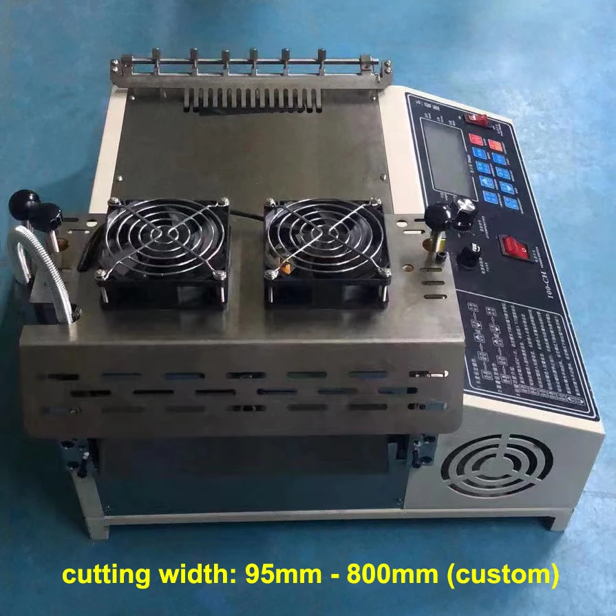 Computer velcro tape cutting machine