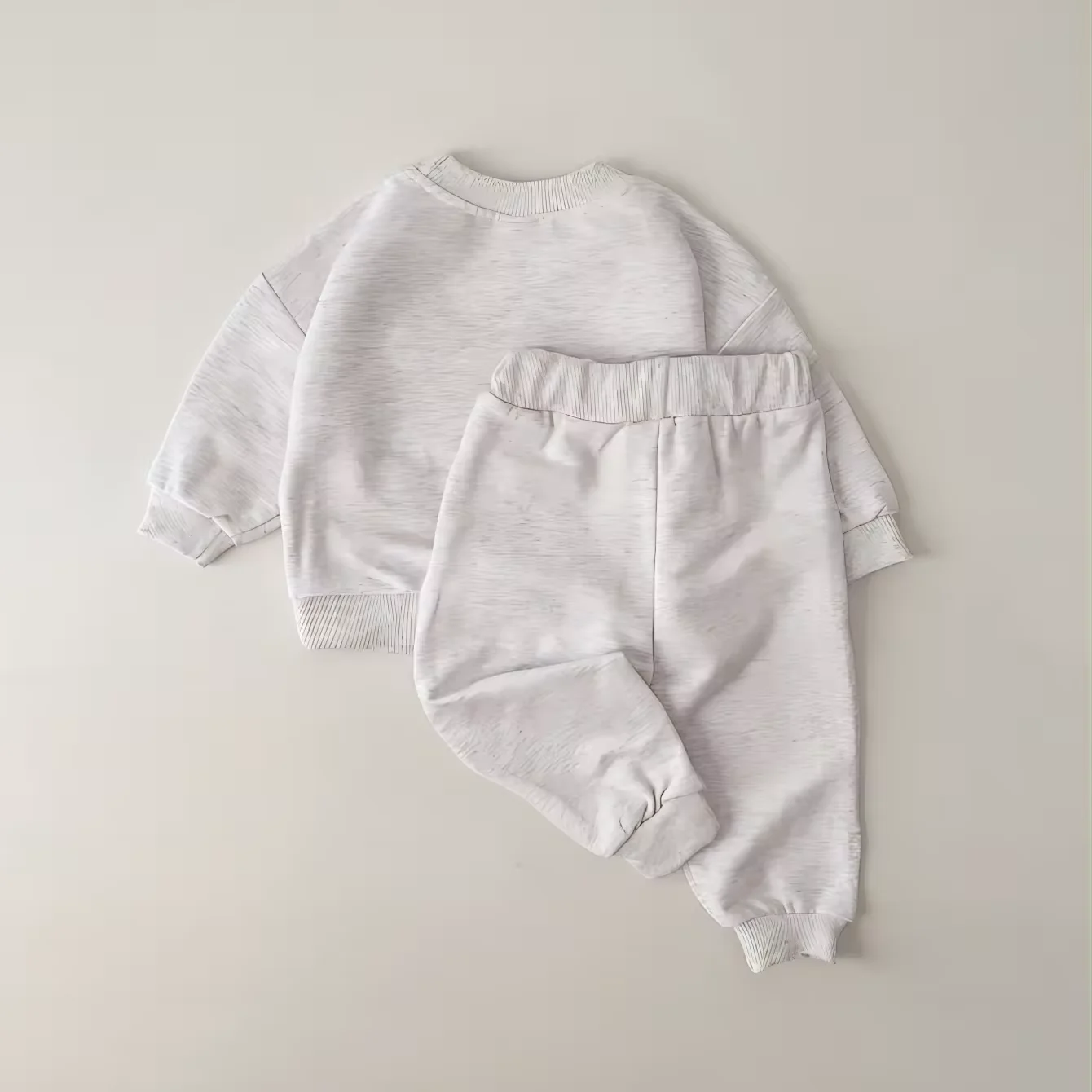 Cotton Flowers Sweatshirt+Pants 2 Pcs Tracksuit Toddler Girl Clothes Set Baby Girls Boutique Outfits