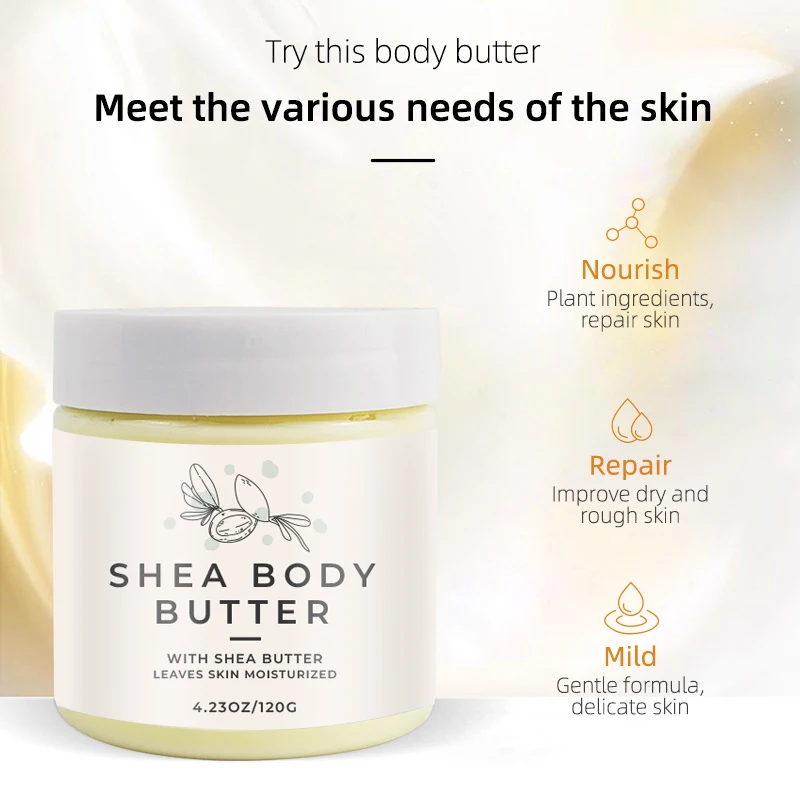 BLK SHINE  Botanicals Body Butter for Dry Skin Ultra-Hydrating 100% Vegan & Cruelty-Free Coconut & Mango Scent