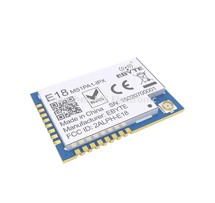 High Quality Zigbee RF Wireless Transceiver Module CC2530 E18-MS1PA1-IPX 20dbm 2.4g 20dBm With IPEX Antenna