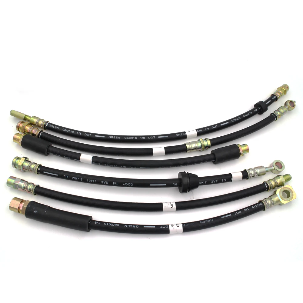 TopQuality Factory Japanese Car Spare Parts Japan OEM Hydraulic Front Brake Tube Pipe Hoses for Toyota HILUX HCE OEM 90947-02393