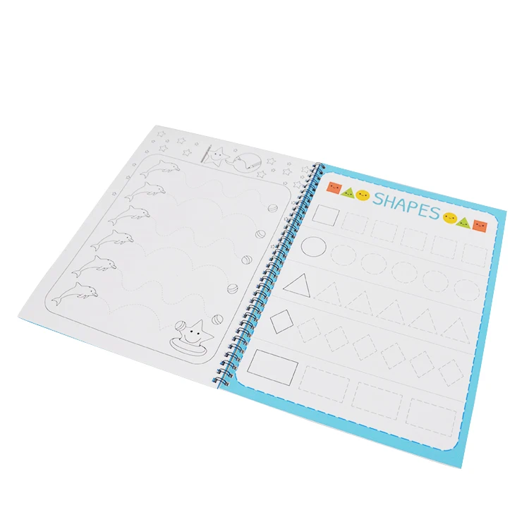 Drawing Preschool Pen Training Control Reusable Number Practice Reusable Book Workbook My First Tracing And Coloring Book