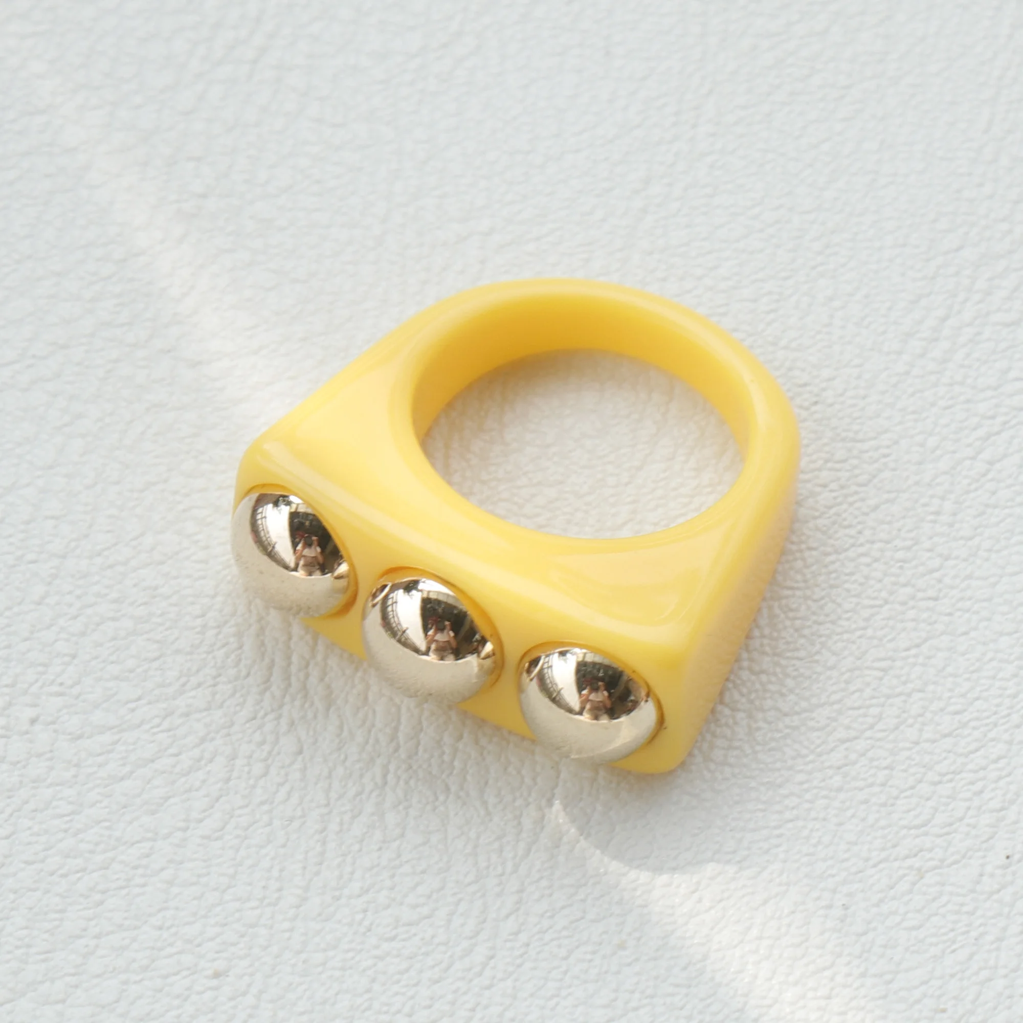 JUHU 2021 Instagram модное акриловое кольцо для женщин простое поп-арт красочное кольцо из смолы ювелирные изделия оптом смолы акриловые поп-кольца