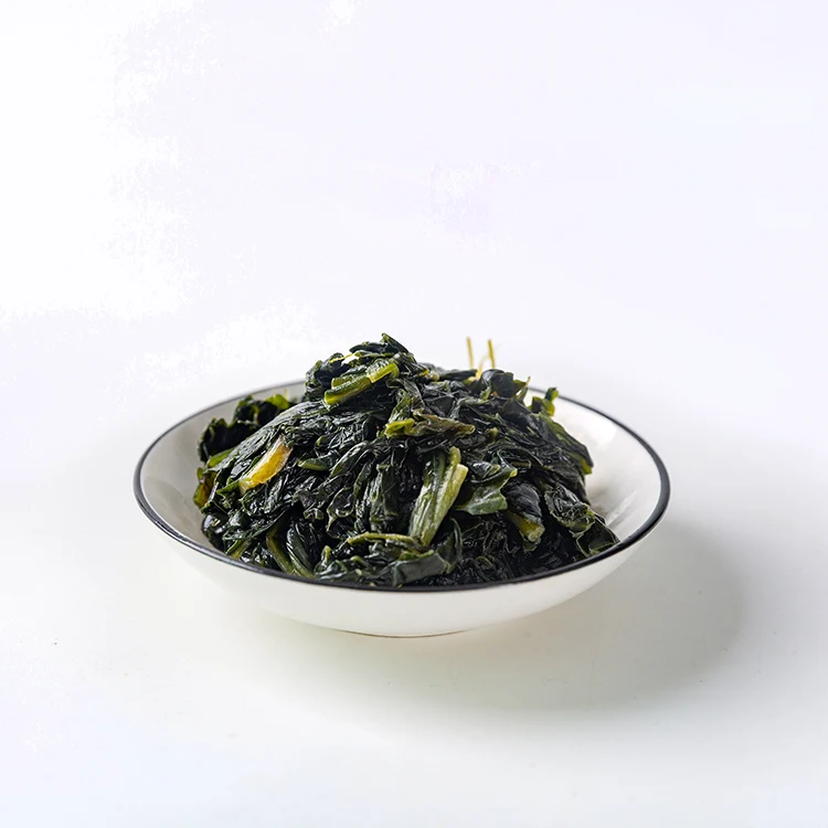 Chinese Supplier Real Wasabi Price Kimchi Flavor Pickled Wasabi Leaves Sour-Sweet Flavor Picked Wasabi Leaves