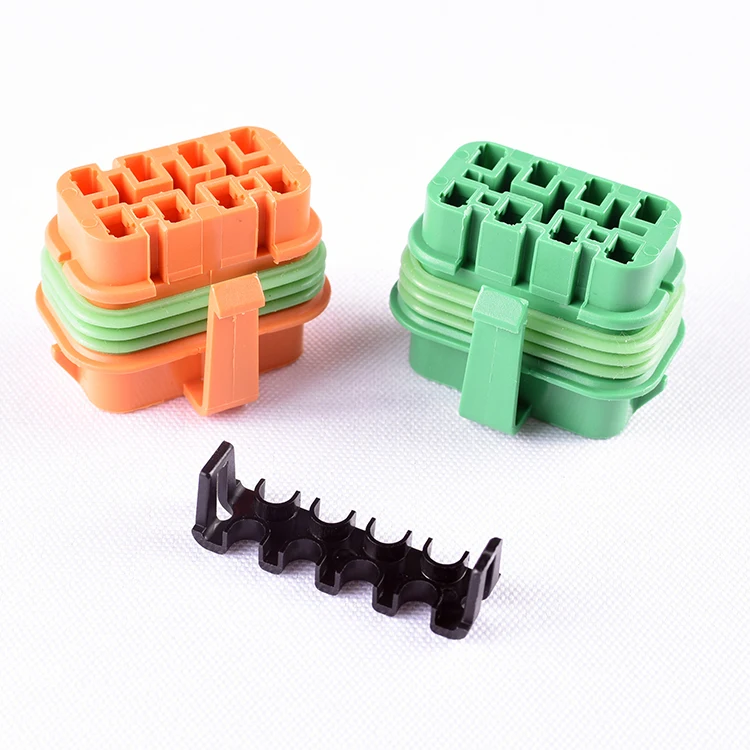 Cooper Bussmann 32006-C22  8 pin female  connector for ECU/PCB BOX