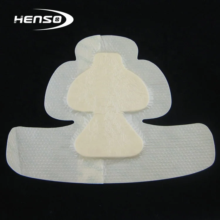 HENSO Soft Silicone Absorbent Foam Dressing