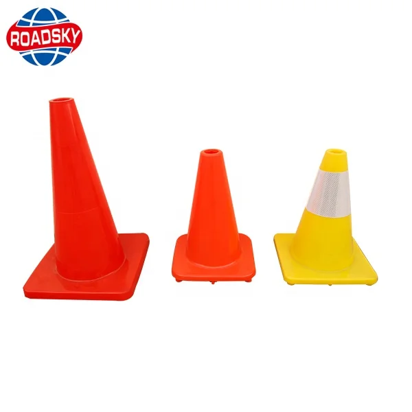 PVC Orange Training Reflective Mini Traffic Cone