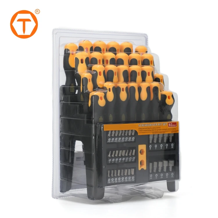 61pc multi function screwdriver set professional repair tool household tool