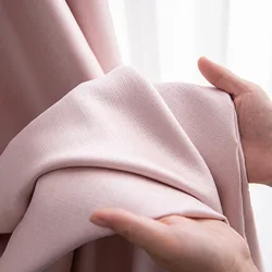 High Quality Classic Curtain Wholesale 100% Polyester 100% Blackout Window Curtains And Drapes Thermal Insulated Bedroom