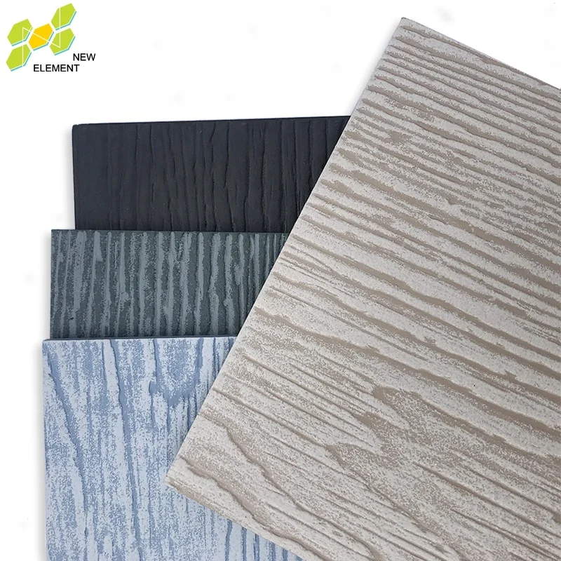Medium Density Exterior Wood Pattern Fiber Cement Siding Board