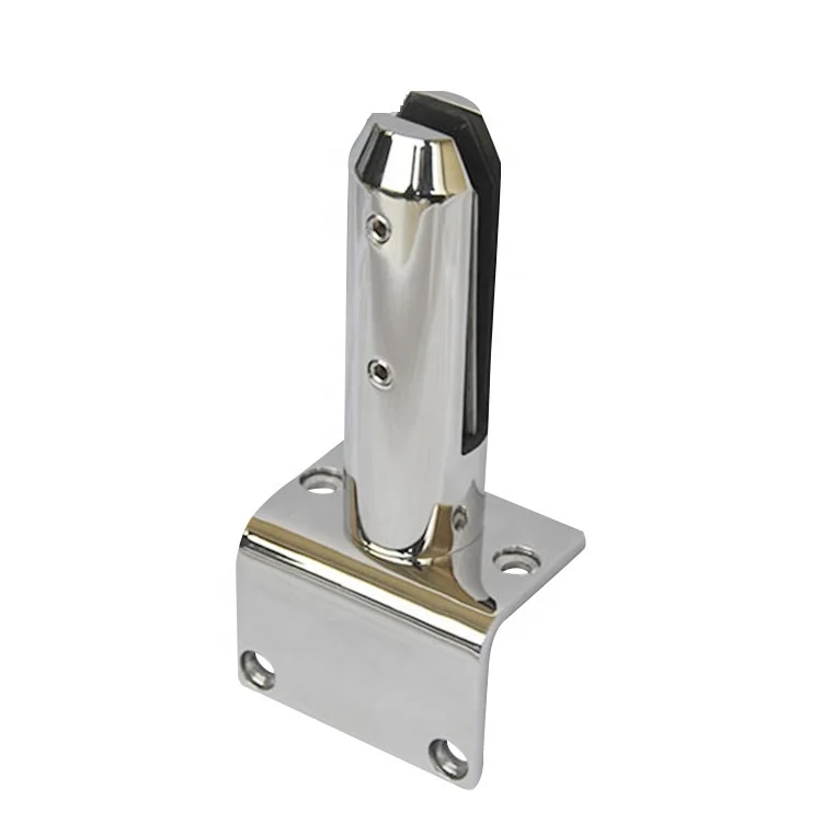 Top sell factory price stainless steel glass pool fence handrail spigots for indoor stair