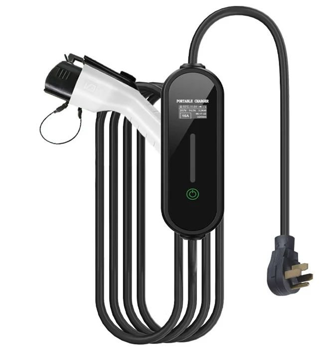 40A  Type1  Leve 2 AC 9.6KW 6-50P SAE J1772 American Standard Car Charging Cable Portable Ev Charger