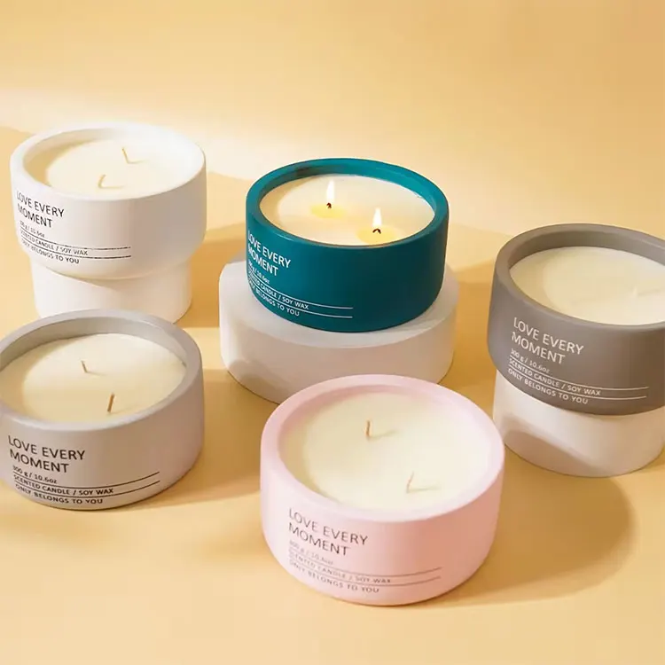 Wholesale manufacturer custom personalised rebranding high-end-scented-candles luxury aromatherapy scented candle in guangzhou