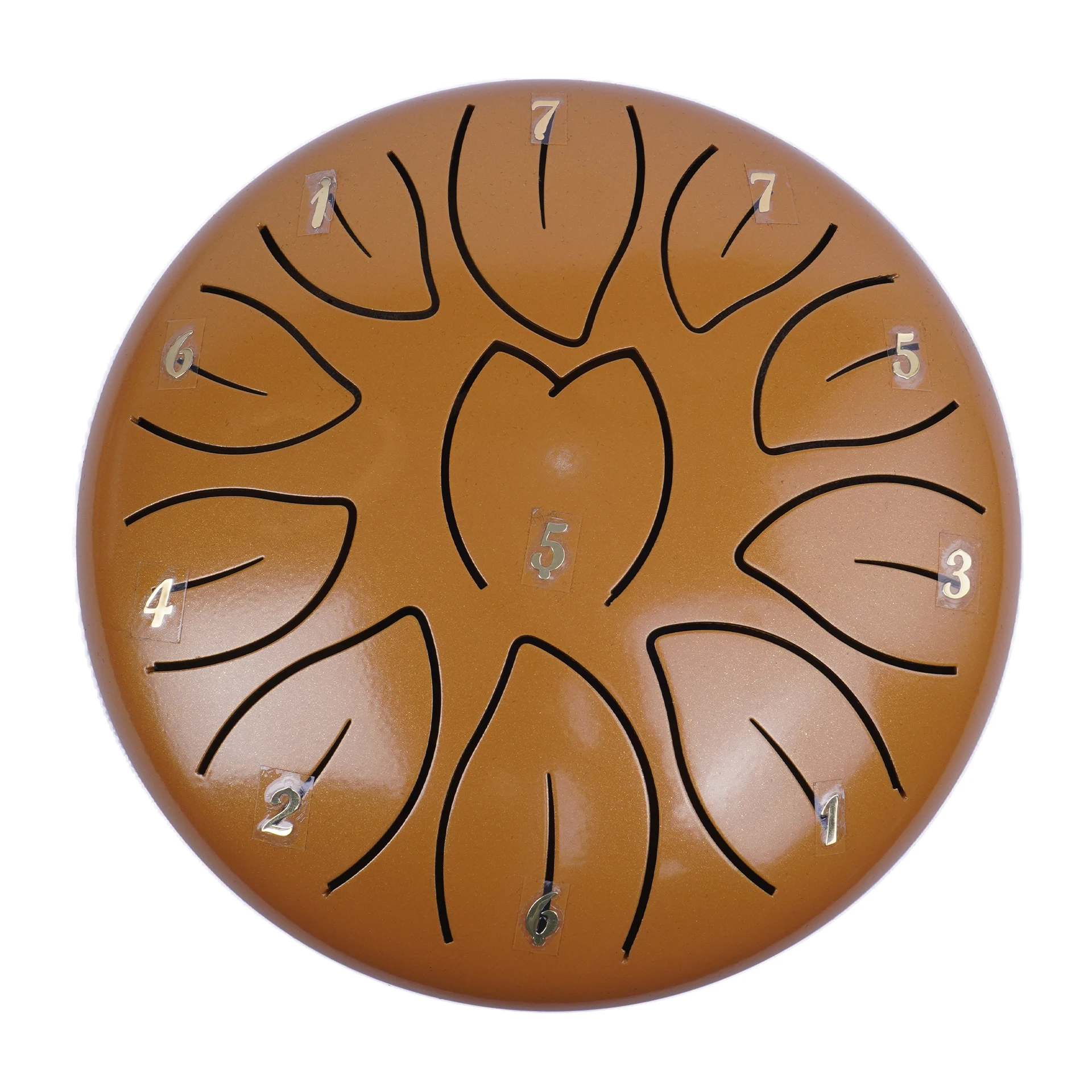 Factory Offers Customized & Printed Logo 6Inch 11tones Steel Tongue Drum Novelty Gifts