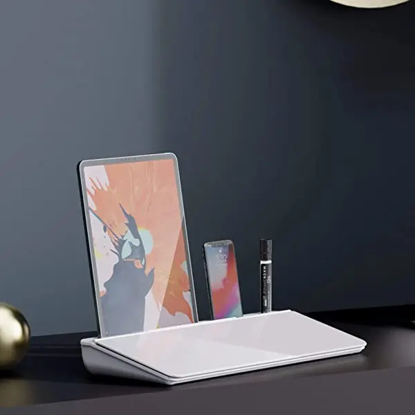 Magnetic Desk Whiteboard Dry Erase Desktop Cable Organizer Note Board