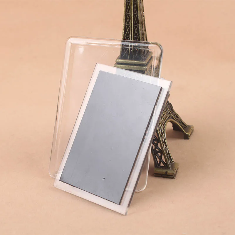 Acrylic fridge magnet photo frame blank