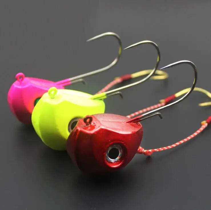 wholesale customized other colors oem 3d fisheye production fishing hard lure metal heads lead fish