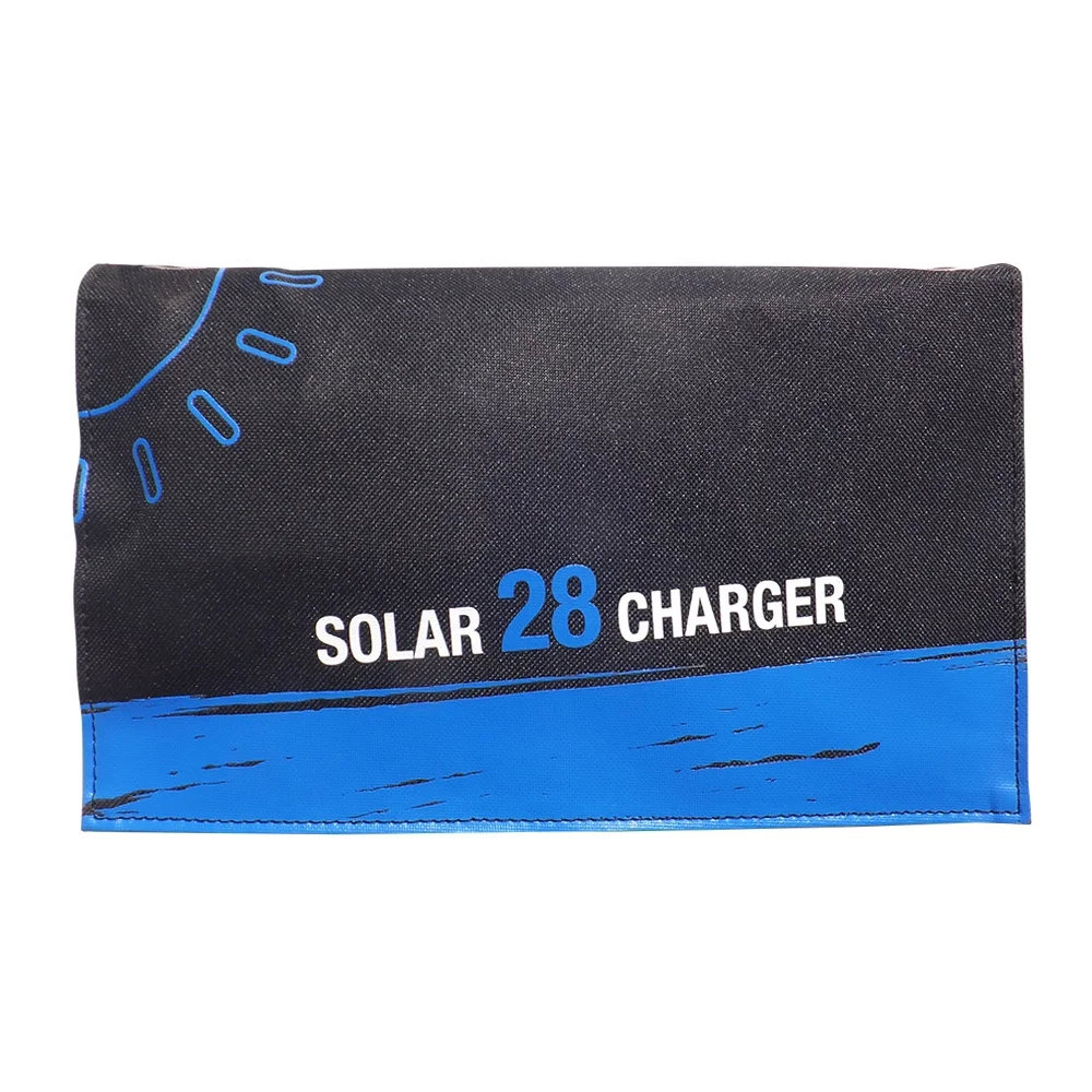 28W Portable Sunpower Foldable Solar Panel Battery Charger USB Phone Charger