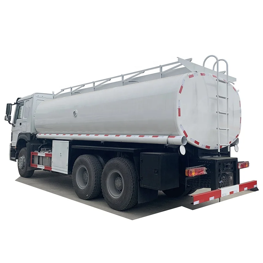 High Efficiency Fuel Tanker 20000 Liters SINOTRUCK HOWO 6X4 Truck with 371 HP engine power for sales