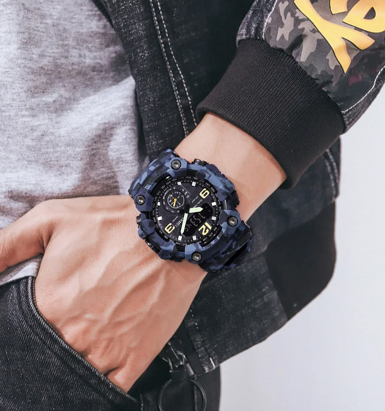 Fashion Wrist Watch Men Wrist  Digital Sport Watch