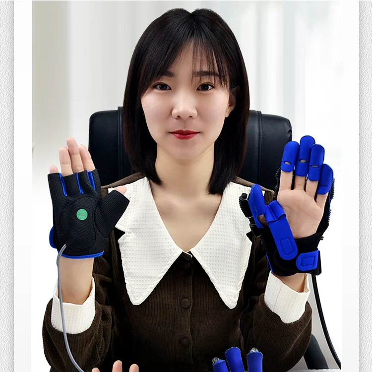2024 New Design High Quality Home Use Rehabilitation Robot Gloves AI Hand Exercise Therapy for Stroke Treatment Health Care Type