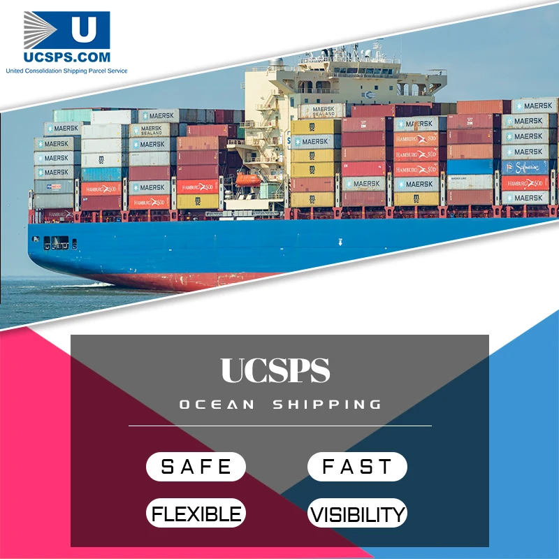 China logistics company DDP sea shipping agent to usa door to door shipping sea freight