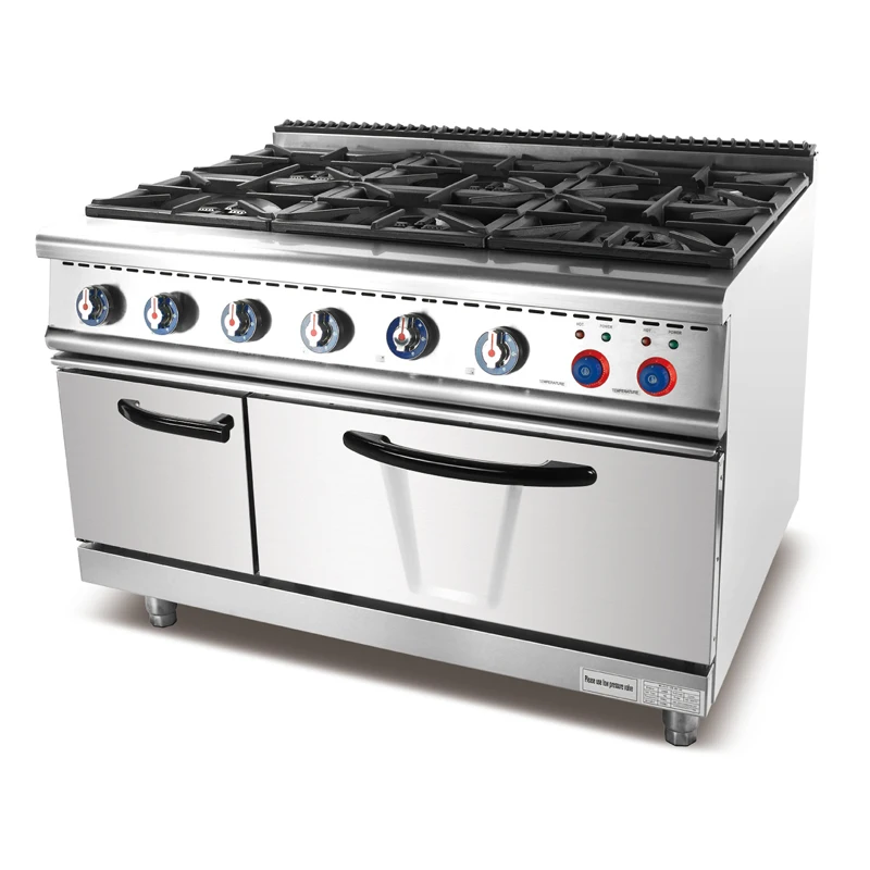 Cheapest Stoves Gas 5 6 Burner Stainless Steel Gas Stove With Oven