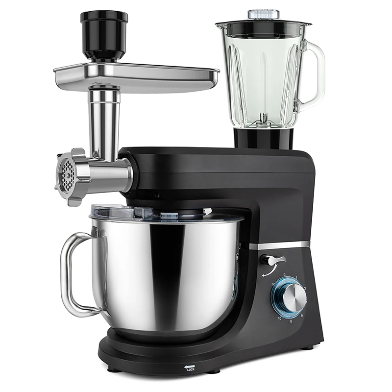 Kitchen Electronic Appliances Professional Multifunction Bakery Blender Kneading Machine Food Stang Mixer