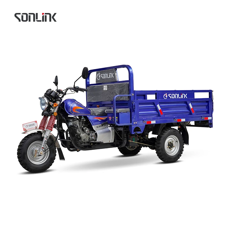 SONLINK MOTOR SL150ZH-1 Tricycle 150CC 3 wheel Motorcycle Gasoline Motorized Tricycles High Power Cargo Truck With Rear Axle
