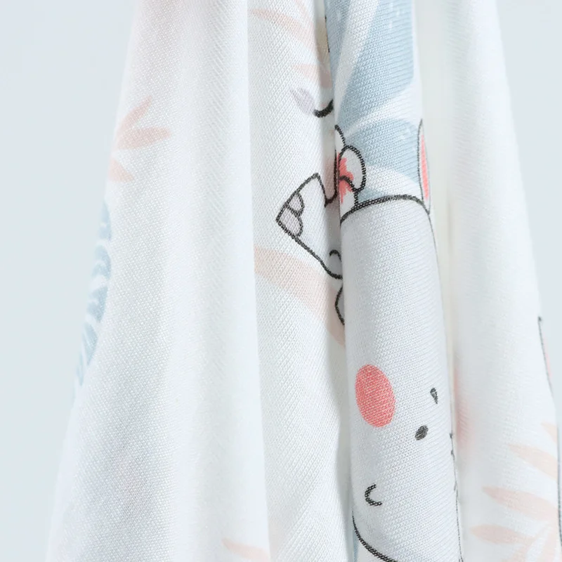 good sale breathable oeko certificate custom digital printing knitted 95 bamboo 5 spandex fabric for men shirt